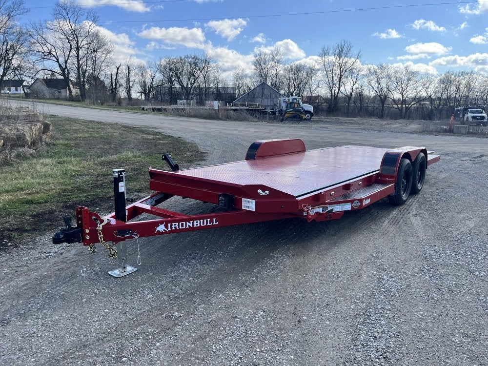 83" X 20' Steel Floor Gravity Tilt Carhauler 7K - Equipment Tilt - Equipment Trailers - Stryker Dealership Group