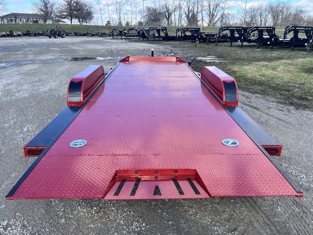 83" X 20' Steel Floor Gravity Tilt Carhauler 7K - Equipment Tilt - Equipment Trailers - Stryker Dealership Group