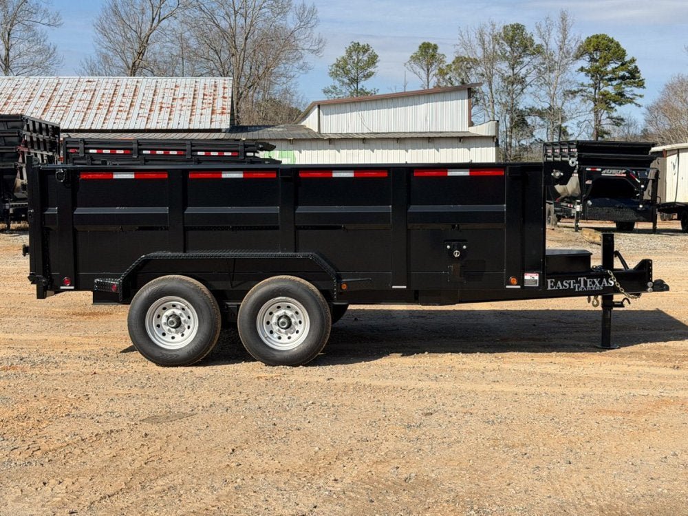 83"x14' Bumper Pull Dump Trailer 36" Sides - 14k GVWR 048612 - Stryker Dealership Group