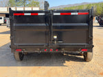 83"x14' Bumper Pull Dump Trailer 36" Sides - 14k GVWR 048612 - Stryker Dealership Group