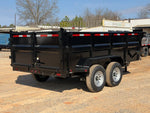 83"x14' Bumper Pull Dump Trailer 36" Sides - 14k GVWR 048612 - Stryker Dealership Group