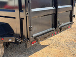 83"x14' Bumper Pull Dump Trailer 36" Sides - 14k GVWR 048612 - Stryker Dealership Group
