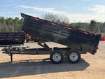 83"x14' Bumper Pull Dump Trailer 36" Sides - 14k GVWR 048612 - Stryker Dealership Group