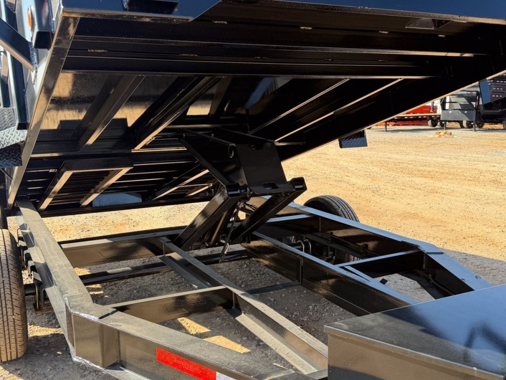 83"x14' Bumper Pull Dump Trailer 36" Sides - 14k GVWR 048612 - Stryker Dealership Group