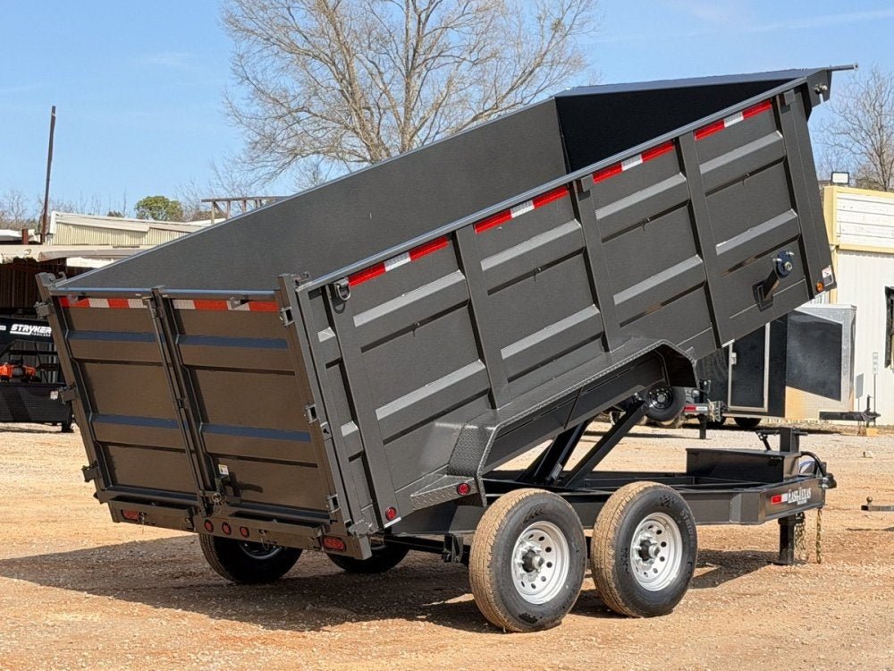 83"x14' Bumper Pull Dump Trailer 48" Sides - 14k GVWR 48611 - Stryker Dealership Group