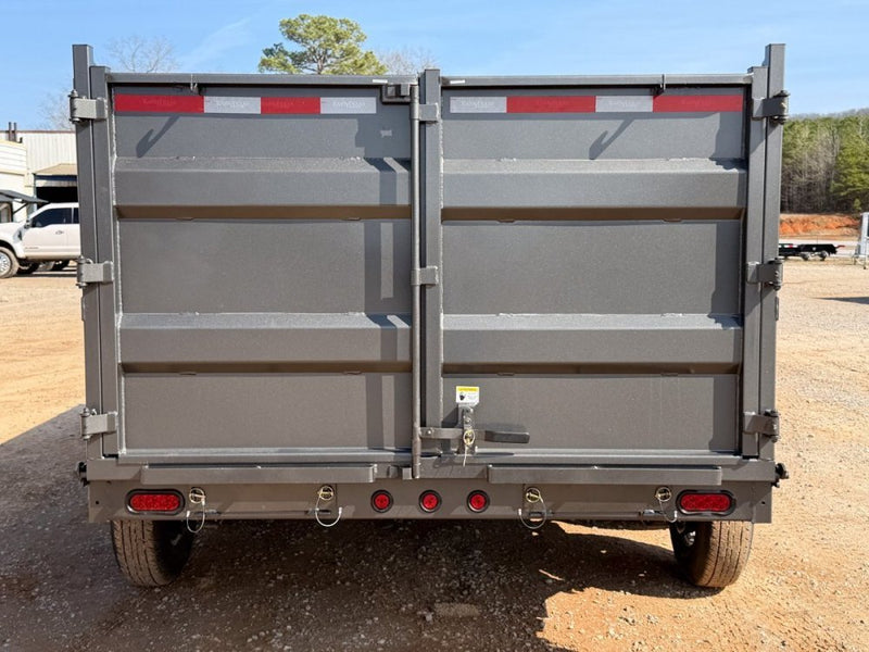 83"x14' Bumper Pull Dump Trailer 48" Sides - 14k GVWR 48611 - Stryker Dealership Group