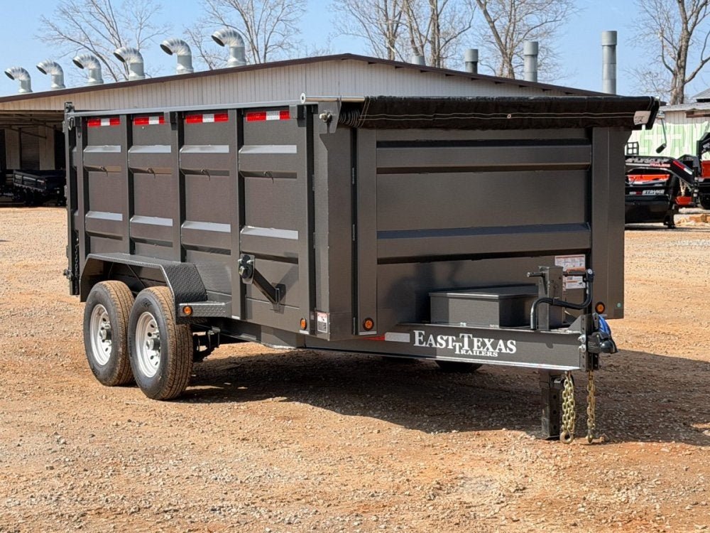 83"x14' Bumper Pull Dump Trailer 48" Sides - 14k GVWR 48611 - Stryker Dealership Group