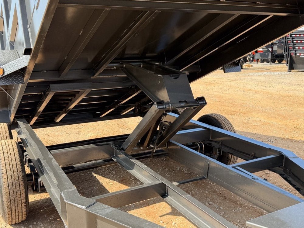 83"x14' Bumper Pull Dump Trailer 48" Sides - 14k GVWR 48611 - Stryker Dealership Group