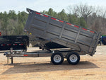 83"x14' Bumper Pull Dump Trailer 48" Sides - 14k GVWR 48611 - Stryker Dealership Group