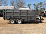 83"x14' Bumper Pull Dump Trailer 48" Sides - 14k GVWR 48611 - Stryker Dealership Group
