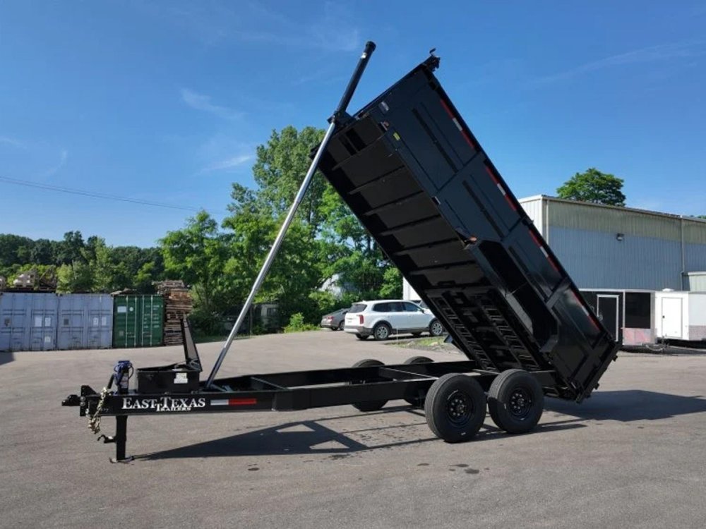 83"x16' Bumper Pull Dump Trailer 36" Sides - 16k GVWR - Telescopic Lift 047577 - Stryker Dealership Group