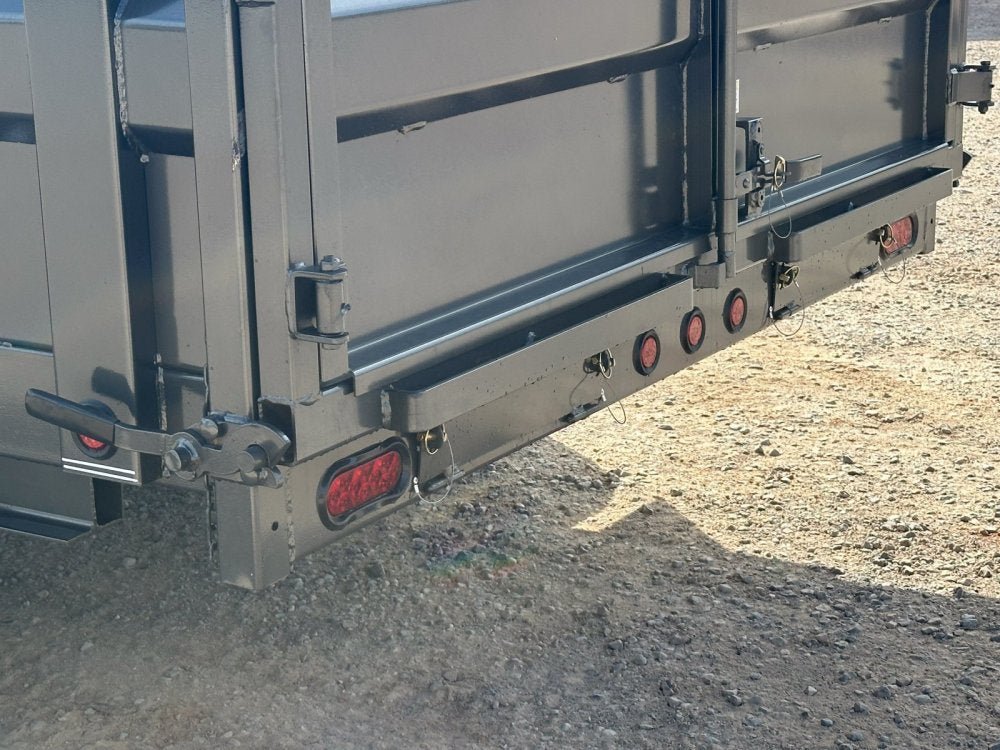83"x16' Bumper Pull Dump Trailer 48" Sides - 14k GVWR 48613 - Stryker Dealership Group