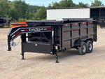 83"x16' Gooseneck Dump Trailer 48" Sides - 16k GVWR - Telescopic Lift 48615 - Stryker Dealership Group