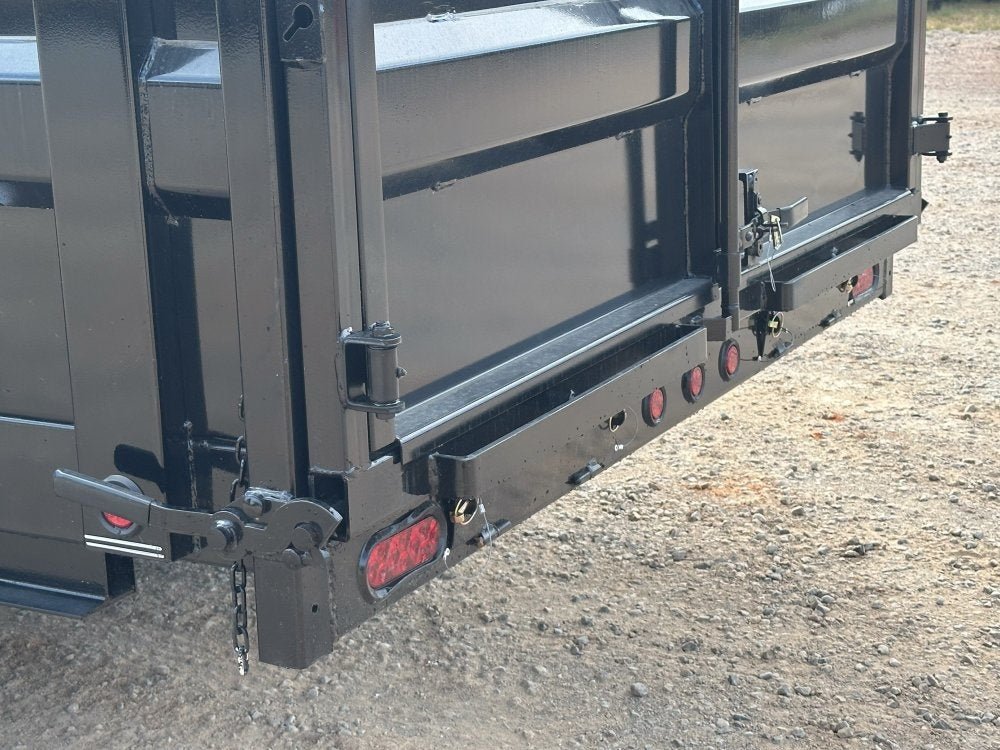 83"x16' Gooseneck Dump Trailer 48" Sides - 16k GVWR - Telescopic Lift 48615 - Stryker Dealership Group