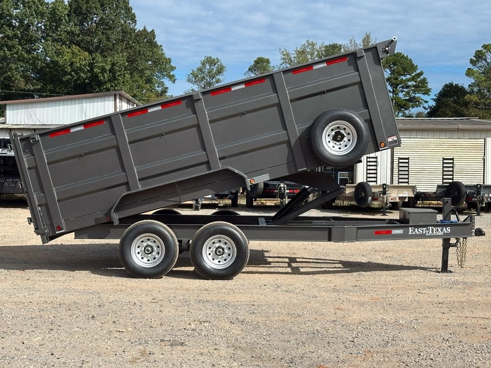 83"x16' Bumper Pull Dump Trailer 48" Sides - 14k GVWR - Dump Trailers/Dump Trailers - Stryker Dealership Group