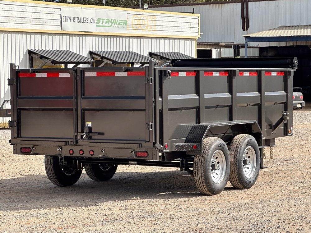 83"x16' Gooseneck Dump Trailer 48" Sides - 16k GVWR - Telescopic Lift - Dump Trailers/Dump Trailers - Stryker Dealership Group