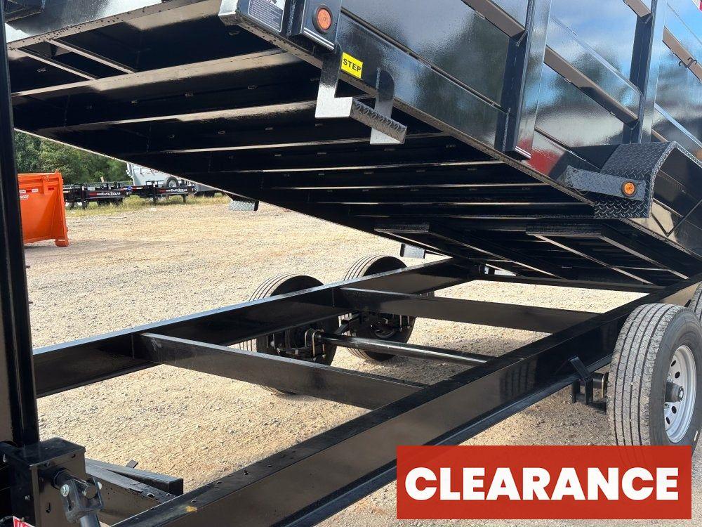 83"x16' Gooseneck Dump Trailer 48" Sides - 16k GVWR - Telescopic Lift - Gooseneck Dump - Dump Trailers - Stryker Dealership Group