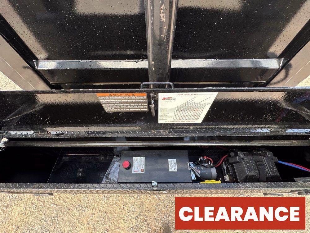 83"x16' Gooseneck Dump Trailer 48" Sides - 16k GVWR - Telescopic Lift - Gooseneck Dump - Dump Trailers - Stryker Dealership Group