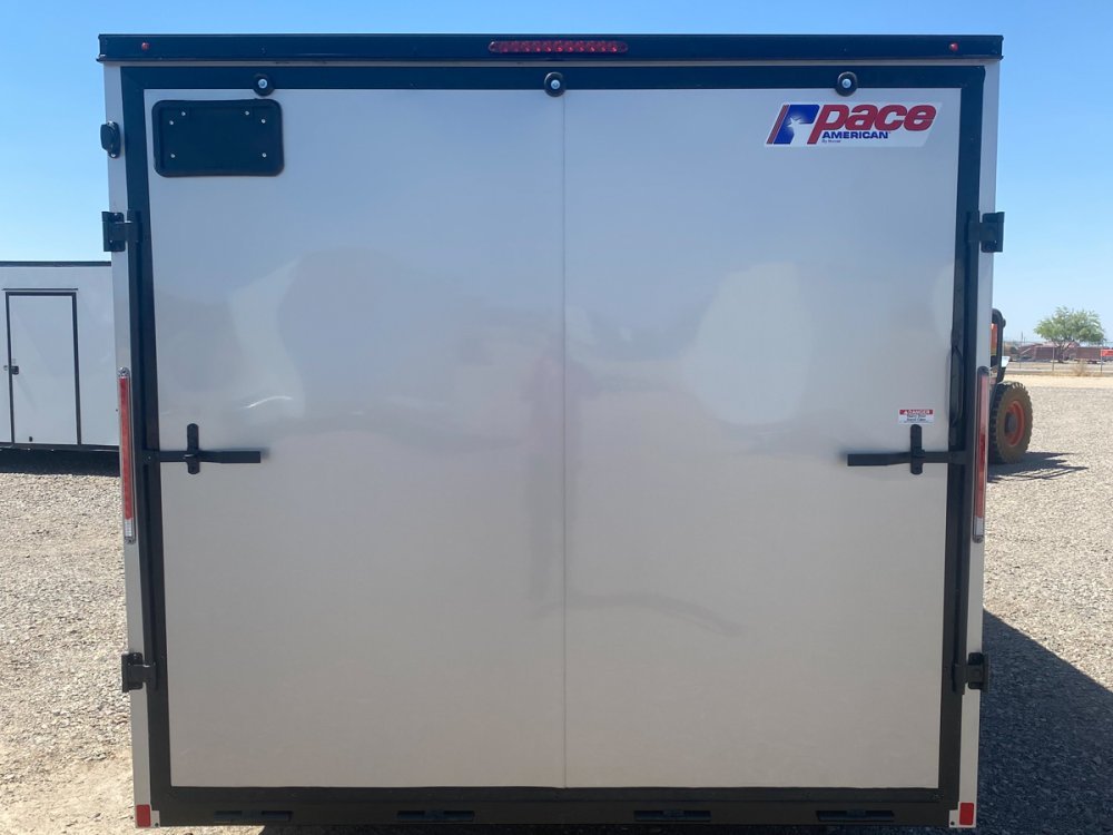 8.5 x 16 Journey SE Flat Top Sloped V Nose Car Hauler (2) 3500 lbs Axles 135048 - Stryker Dealership Group