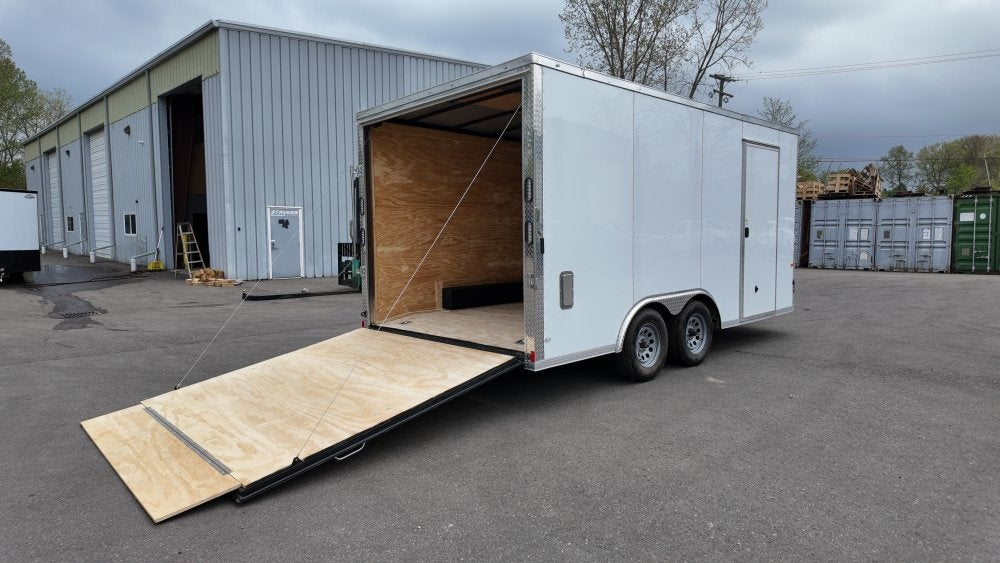 8.5 x 16 TA Enclosed Trailer - (2) .080 Polycore - Semi Screwless 66672 - Stryker Dealership Group