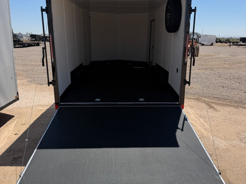 8.5 x 20 Journey SE Flat Top Sloped V Nose Car Hauler (2) 5200 lbs Axles 146231 - Stryker Dealership Group