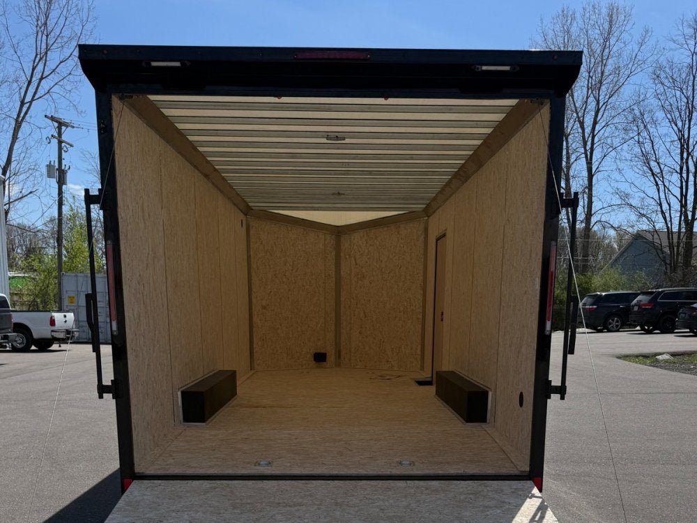 8.5 x 20 Look Trailers Element SE Flat Top V Nose Enclosed Trailer - (2) 5.2k lb Axles 140440 - Stryker Dealership Group