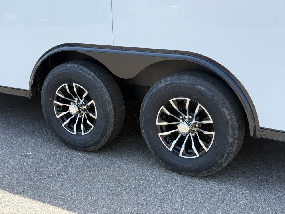 8.5 x 20 Look Trailers Element SE Flat Top V Nose Enclosed Trailer - (2) 5.2k lb Axles 140440 - Stryker Dealership Group
