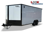 8.5 x 20 Look Trailers Element SE Flat Top V Nose Enclosed Trailer - (2) 5.2k lb Axles 140440 - Stryker Dealership Group