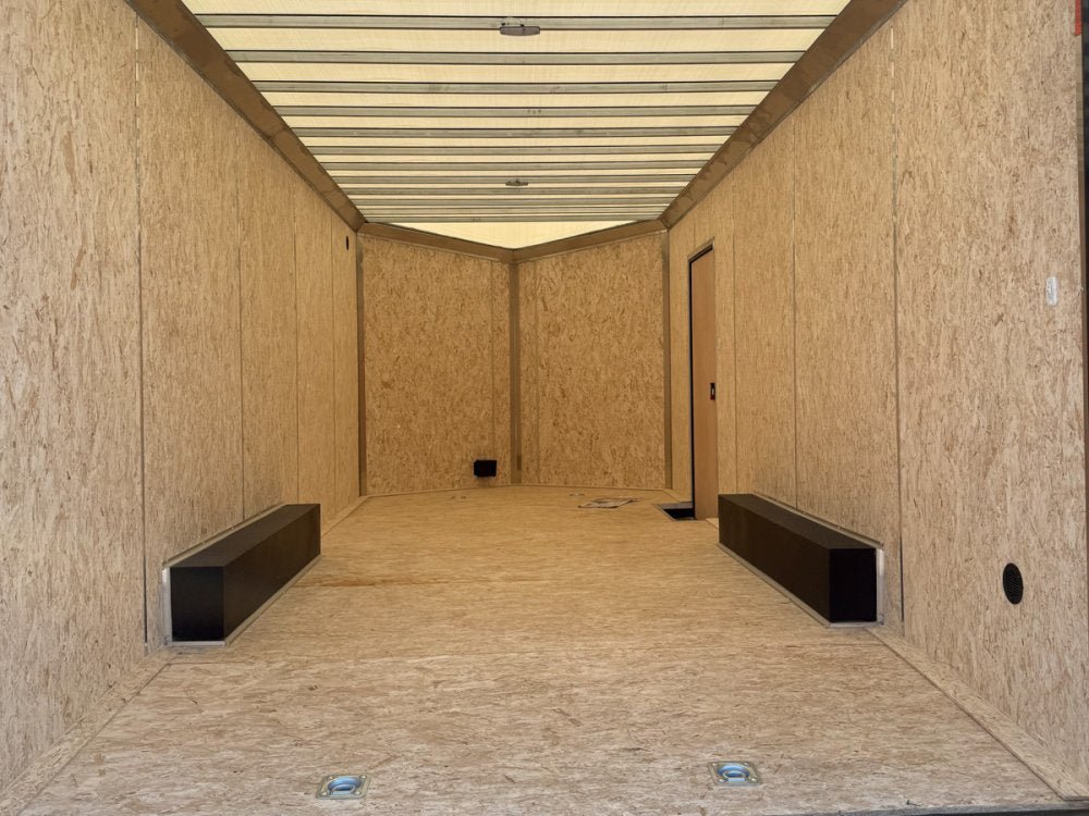 8.5 x 20 Look Trailers Element SE Flat Top V Nose Enclosed Trailer - (2) 5.2k lb Axles 140440 - Stryker Dealership Group