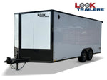 8.5 x 20 Look Trailers Element SE Flat Top V Nose Enclosed Trailer - (2) 5.2k lb Axles 140440 - Stryker Dealership Group