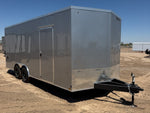8.5 x 20 Outback DLX Flat Top V Nose Car Hauler (2) - 5200 lbs Axles 146226 - Stryker Dealership Group