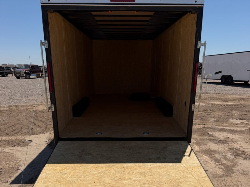 8.5 x 20 Outback DLX Flat Top V Nose Car Hauler (2) - 5200 lbs Axles 146226 - Stryker Dealership Group