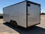8.5 x 20 Outback DLX Flat Top V Nose Car Hauler (2) - 5200 lbs Axles F14622 - Stryker Dealership Group