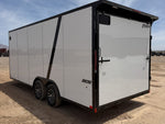 8.5 x 20 SE 10K Flat Top Sloped V Nose Car Hauler (2) 5000 lb Axles 146227 - Stryker Dealership Group