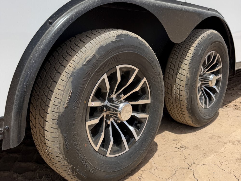 8.5 x 20 SE 10K Flat Top Sloped V Nose Car Hauler (2) 5000 lb Axles 146227 - Stryker Dealership Group