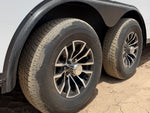 8.5 x 20 SE 10K Flat Top Sloped V Nose Car Hauler (2) 5000 lb Axles 146227 - Stryker Dealership Group