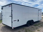 8.5 x 24 Journey SE Flat Top Sloped V Nose Car Hauler (2) 5200 lbs Axles 131283 - Stryker Dealership Group