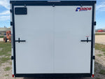 8.5 x 24 Journey SE Flat Top Sloped V Nose Car Hauler (2) 5200 lbs Axles 131283 - Stryker Dealership Group