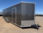 8.5 x 24 Journey SE Flat Top Sloped V Nose Car Hauler (2) 5200 lbs Axles 132855 - Stryker Dealership Group