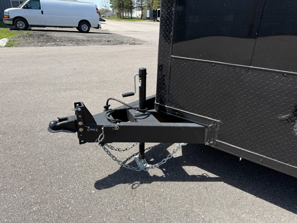 8.5 x 24 Look Trailers Element SE Flat Top V Nose Enclosed Trailer - (2) 5.2k lb Axles 140442 - Stryker Dealership Group