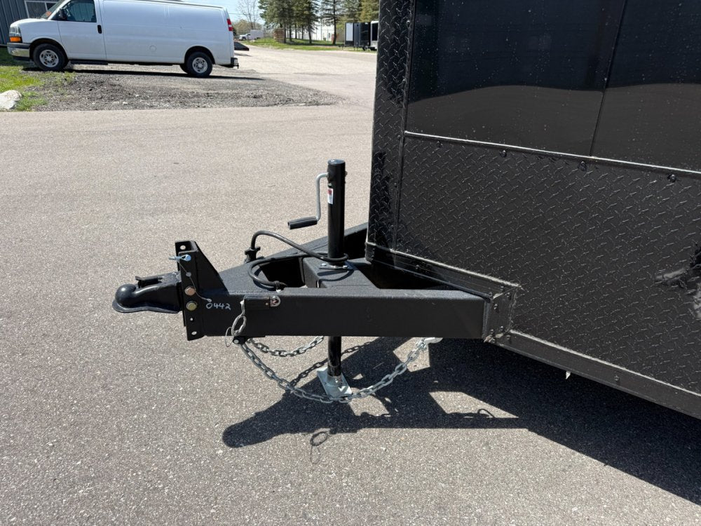 8.5 x 24 Look Trailers Element SE Flat Top V Nose Enclosed Trailer - (2) 5.2k lb Axles 140442 - Stryker Dealership Group