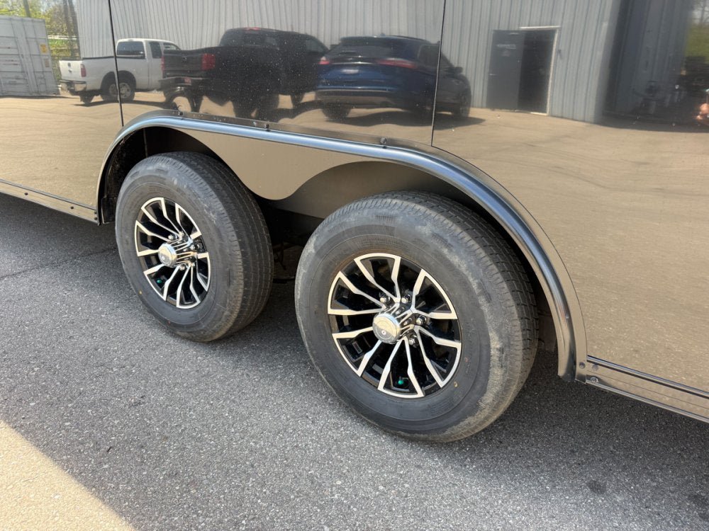 8.5 x 24 Look Trailers Element SE Flat Top V Nose Enclosed Trailer - (2) 5.2k lb Axles 140442 - Stryker Dealership Group