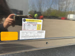 8.5 x 24 Look Trailers Element SE Flat Top V Nose Enclosed Trailer - (2) 5.2k lb Axles 140442 - Stryker Dealership Group