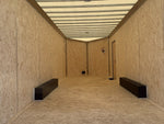 8.5 x 24 Look Trailers Element SE Flat Top V Nose Enclosed Trailer - (2) 5.2k lb Axles 140442 - Stryker Dealership Group