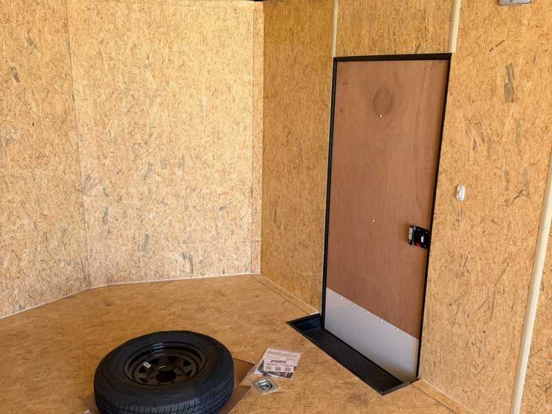 8.5 x 24 Outback DLX Flat Top V Nose Car Hauler (2) - 5200 lbs Axles 146214 - Stryker Dealership Group