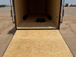 8.5 x 24 SE 10K Flat Top Sloped V Nose Car Hauler (2) 5000 lb Axles 146216 - Stryker Dealership Group