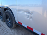 8.5 x 28 Tremor SE Flat Top Sloped V Nose Enclosed Trailer - (2) 7000 lb Axle 129562 - Stryker Dealership Group