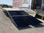 34' Load Trail Tandem Dually Axle Gooseneck Equipment Trailer - (2) 12k Axles 363101
