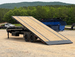28' Horizon FTS Bumper Pull Hydraulic Deckover Tilt Trailer - 10K Axles 15102