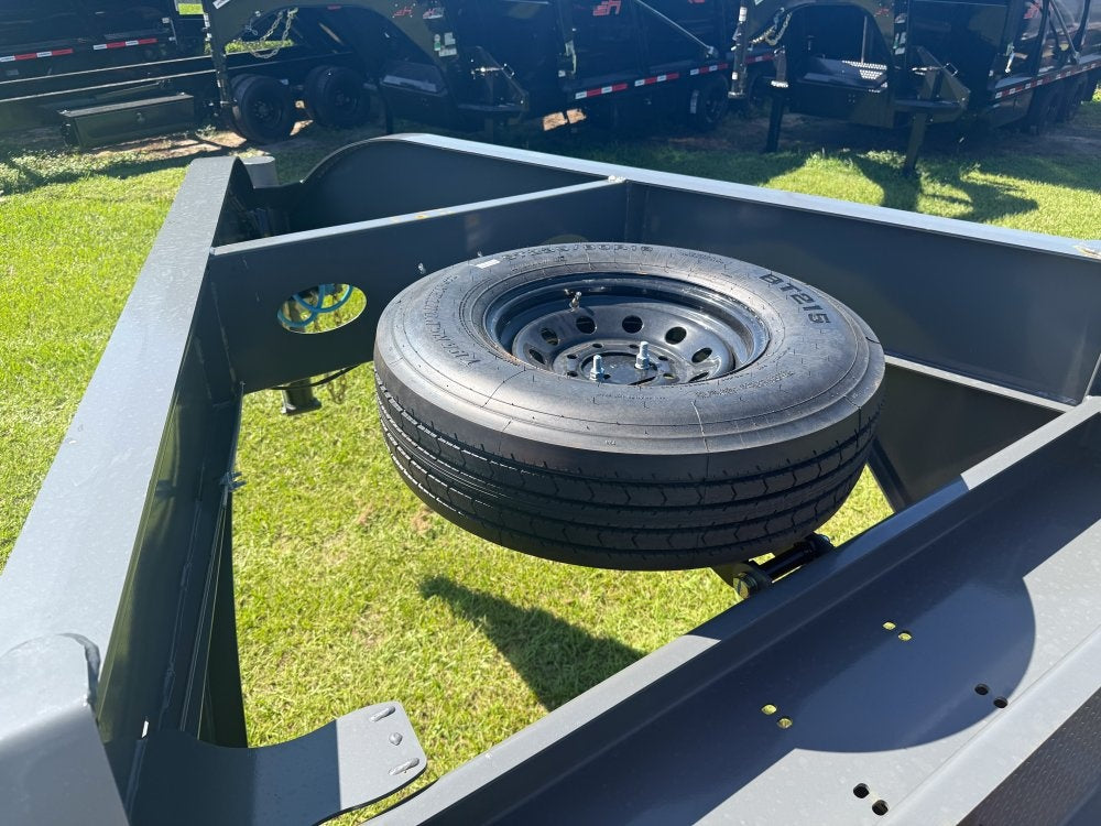 35' DKO Gooseneck Deckover 30' + 5' Mega Ramps (2) 7K Axles 11422
